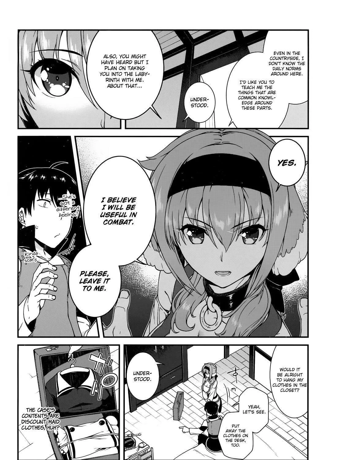 Isekai Meikyuu de Harem o Chapter 6.1 page 16 - 