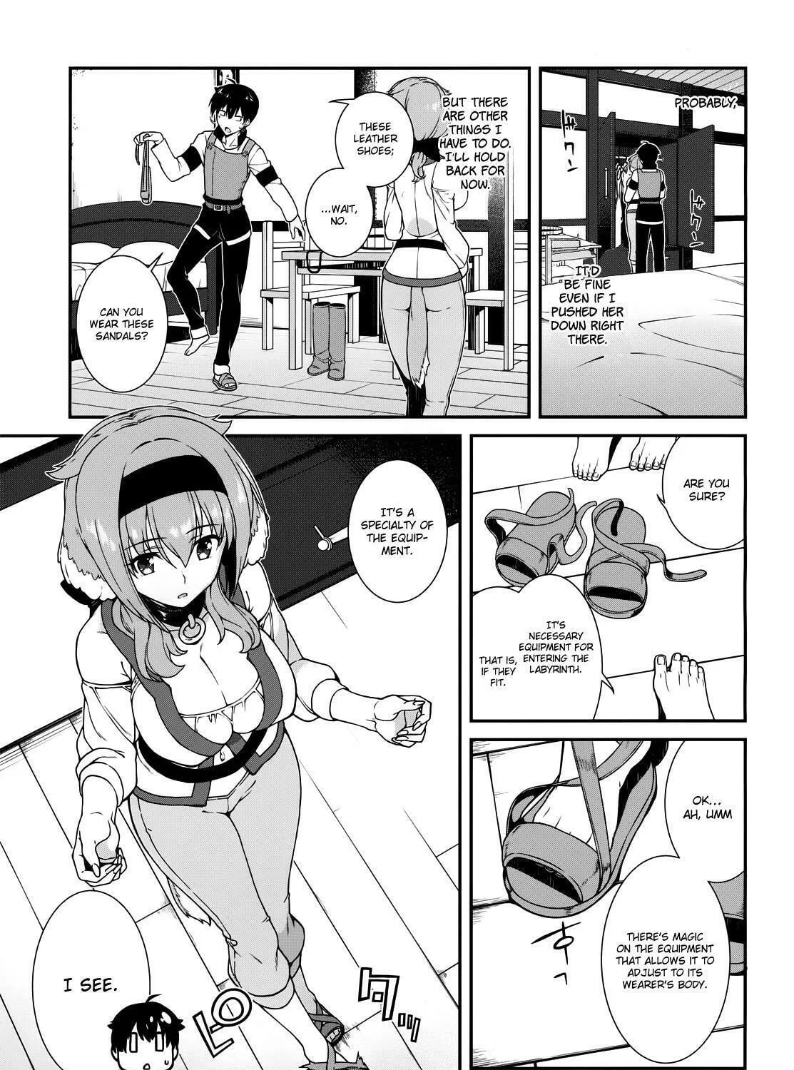 Isekai Meikyuu de Harem o Chapter 6.1 page 22 - 