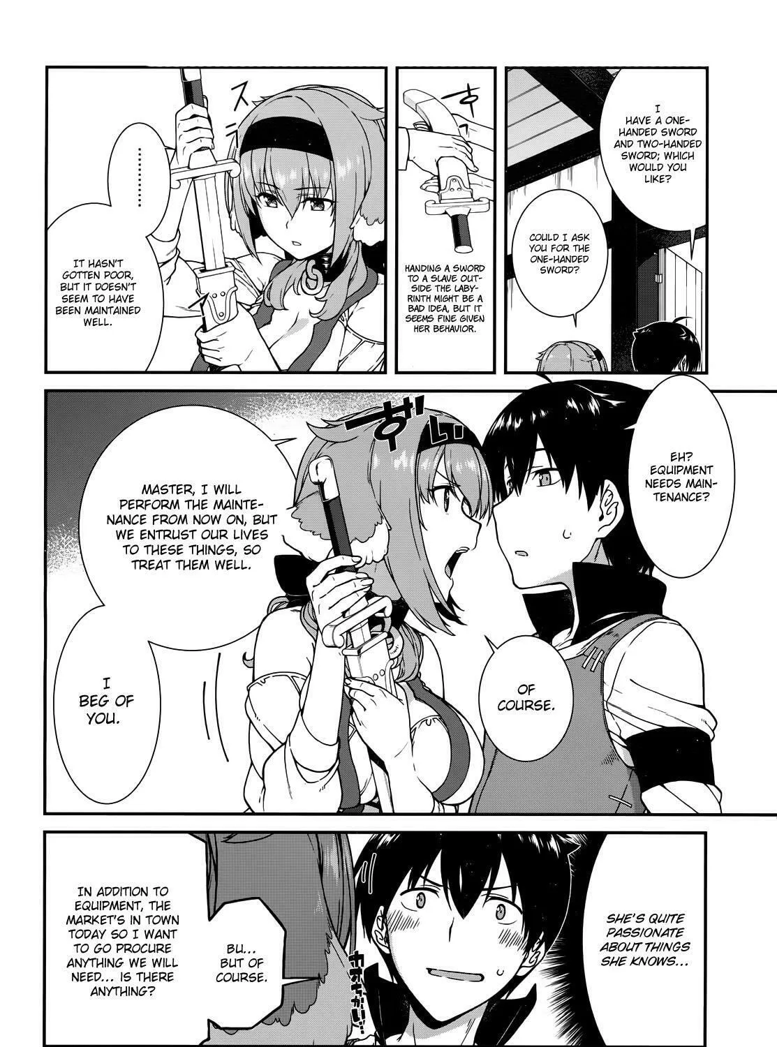 Isekai Meikyuu de Harem o Chapter 6.1 page 24 - 