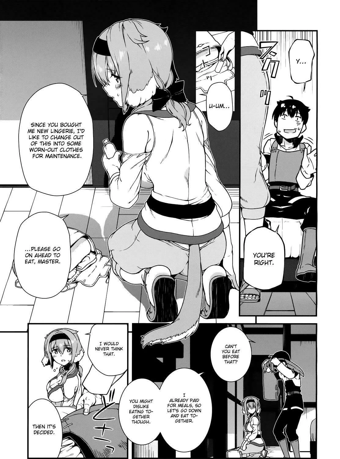 Isekai Meikyuu de Harem o Chapter 6.1 page 54 - 