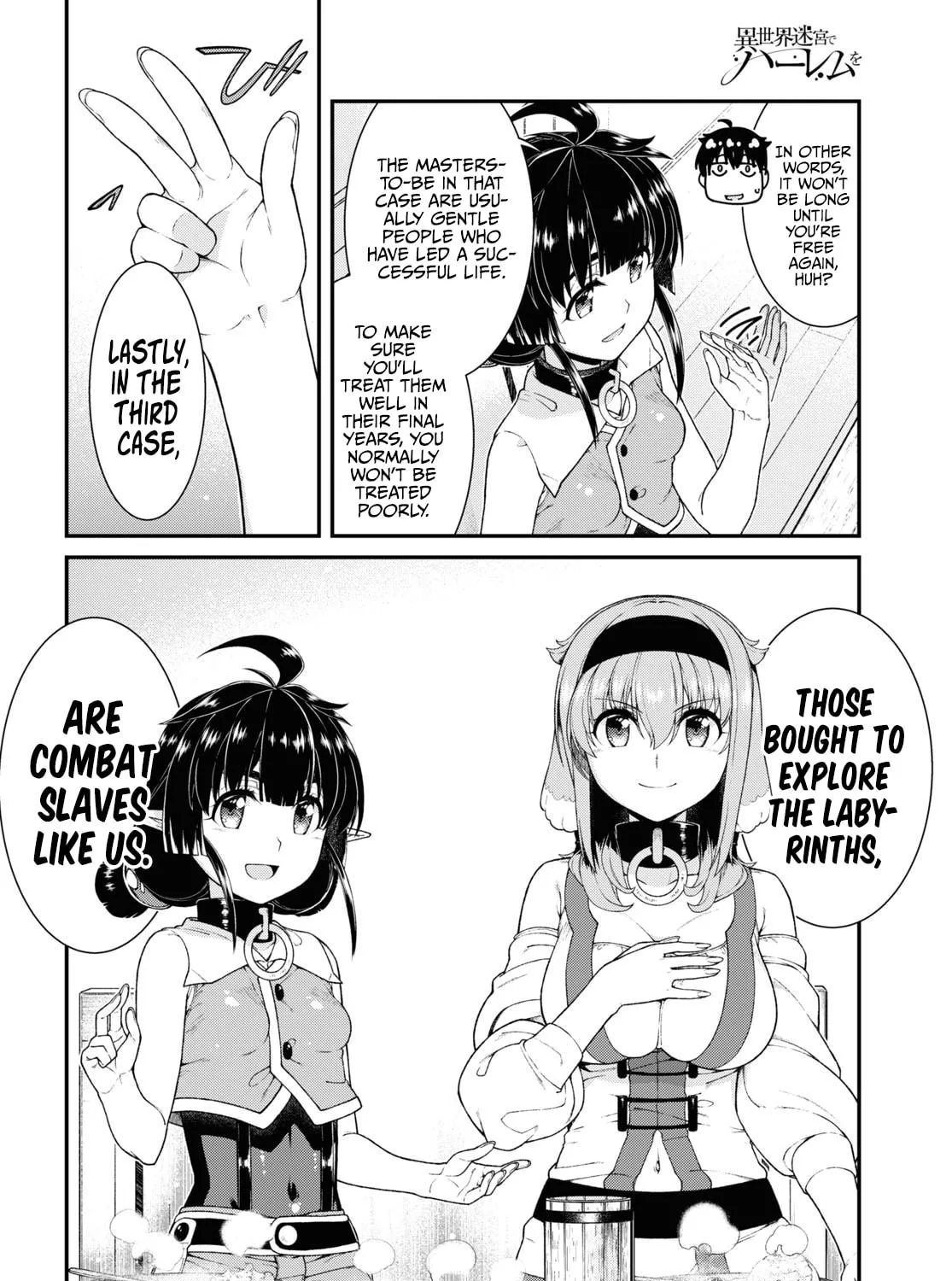 Isekai Meikyuu de Harem o Chapter 60 page 9 - 
