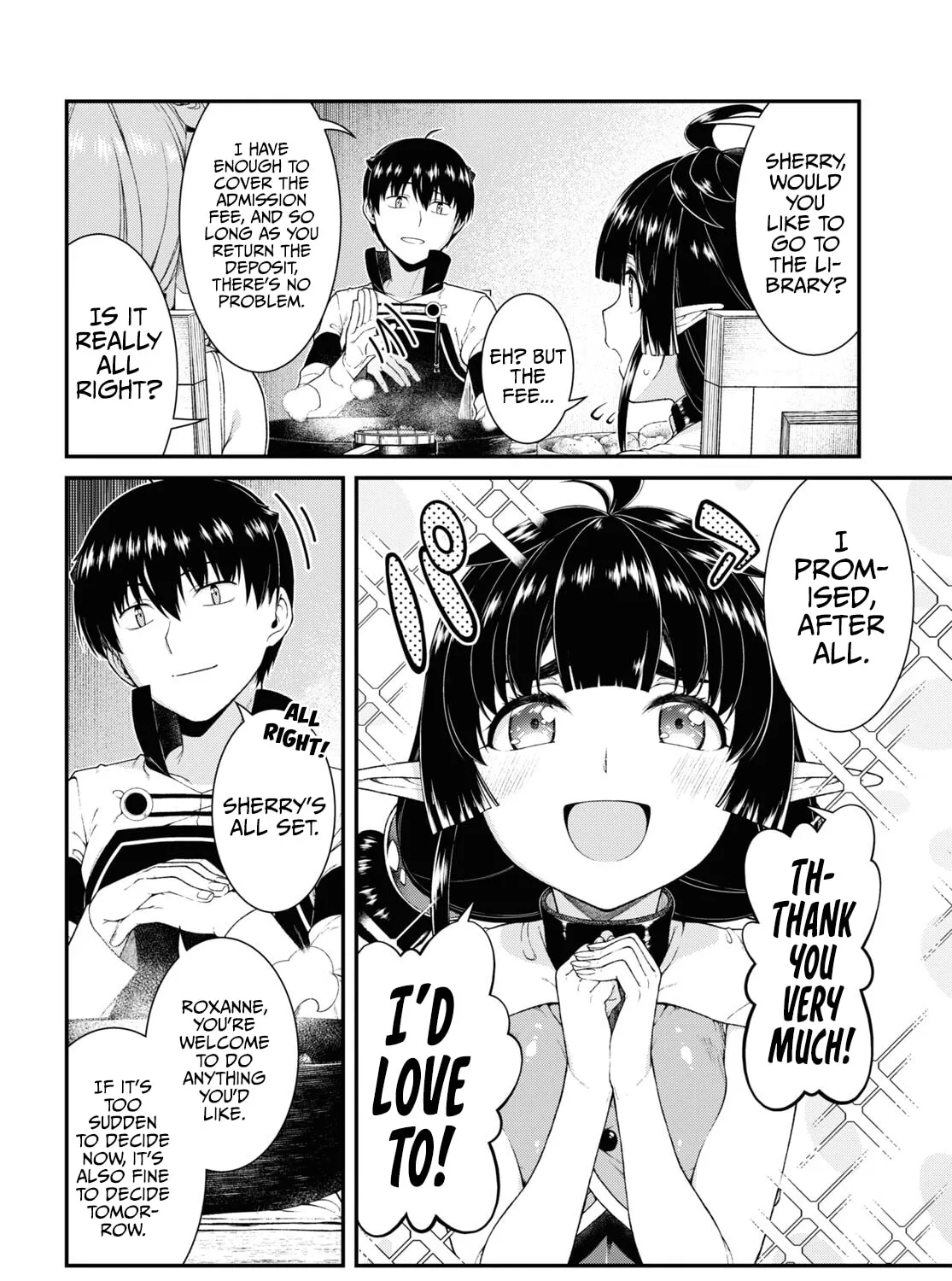 Isekai Meikyuu de Harem o Chapter 62 page 13 - 