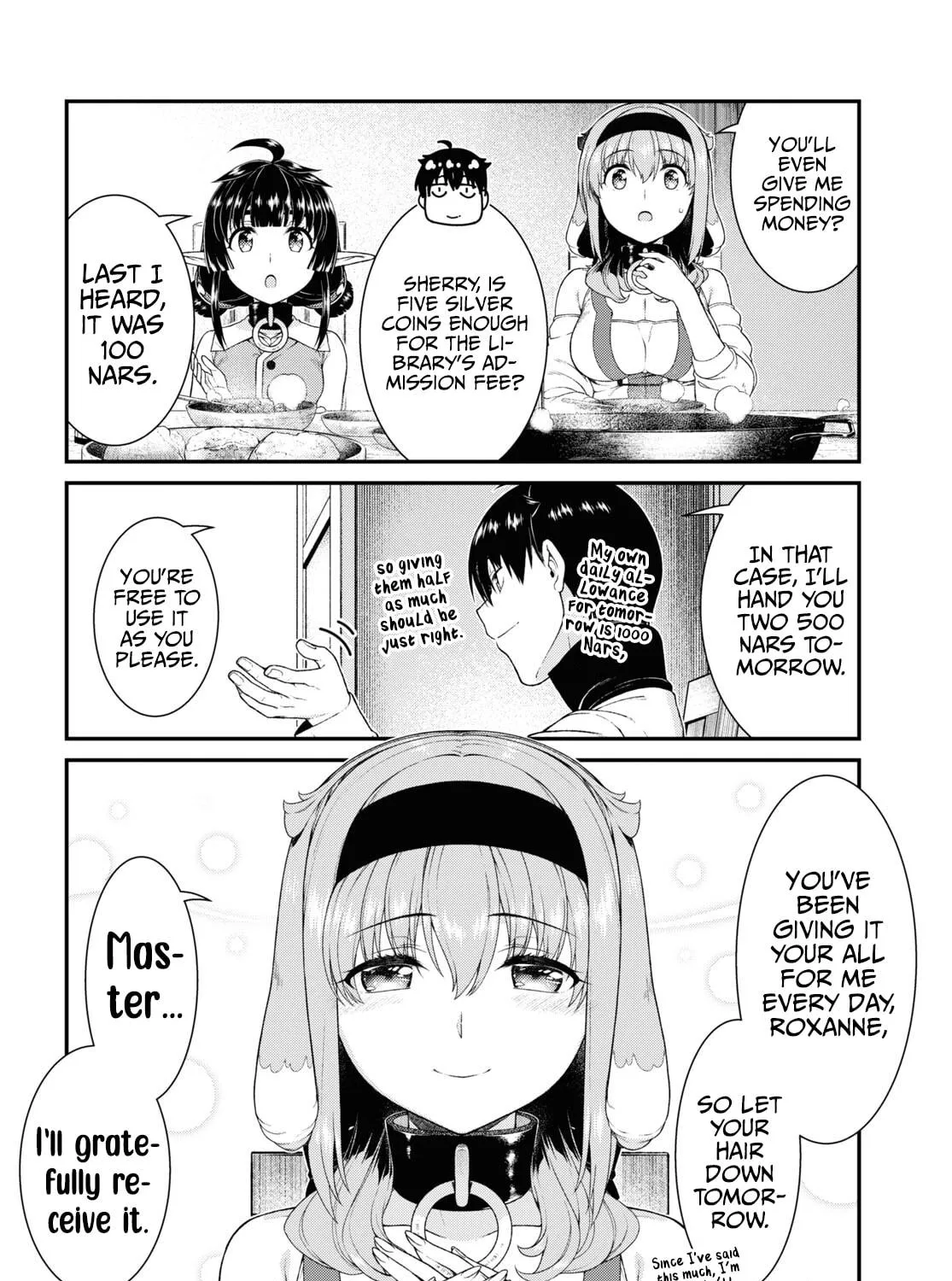 Isekai Meikyuu de Harem o Chapter 62 page 17 - 