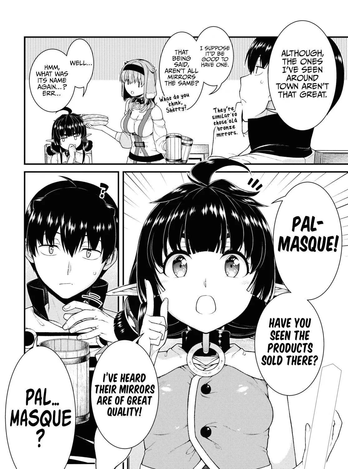 Isekai Meikyuu de Harem o Chapter 69 page 17 - 