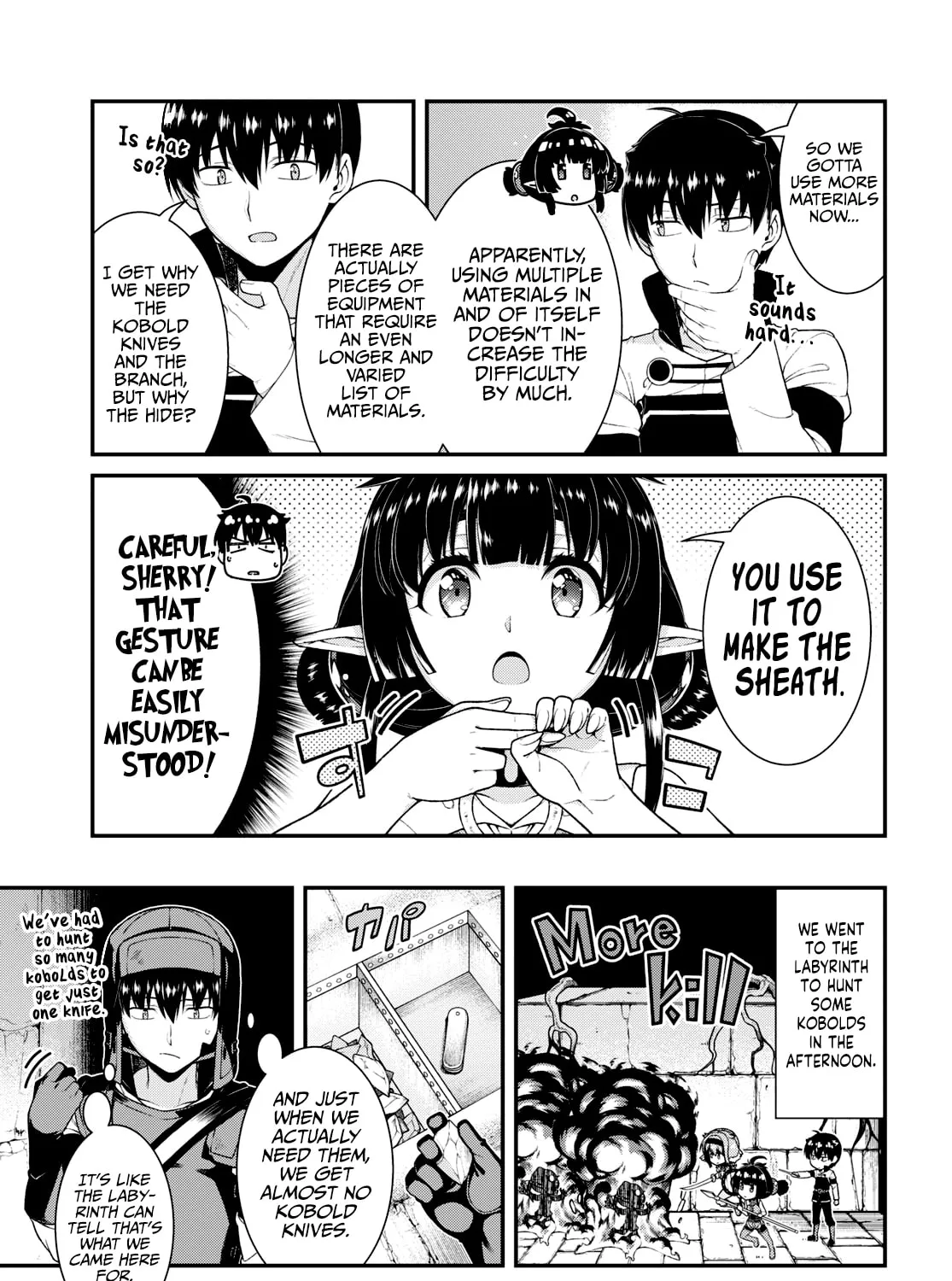 Isekai Meikyuu de Harem o Chapter 70 page 15 - 