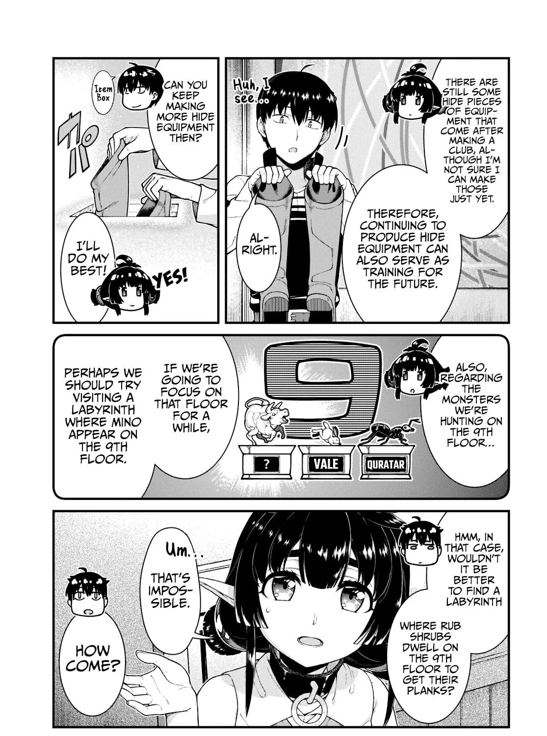 Isekai Meikyuu de Harem o Chapter 71 page 19 - 
