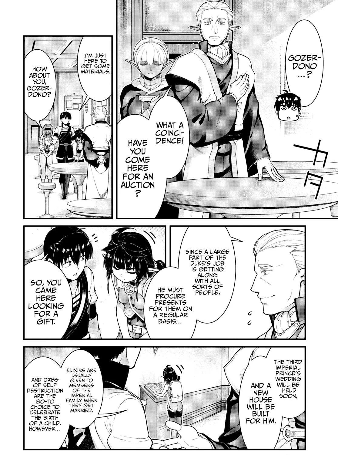 Isekai Meikyuu de Harem o Chapter 77 page 11 - 