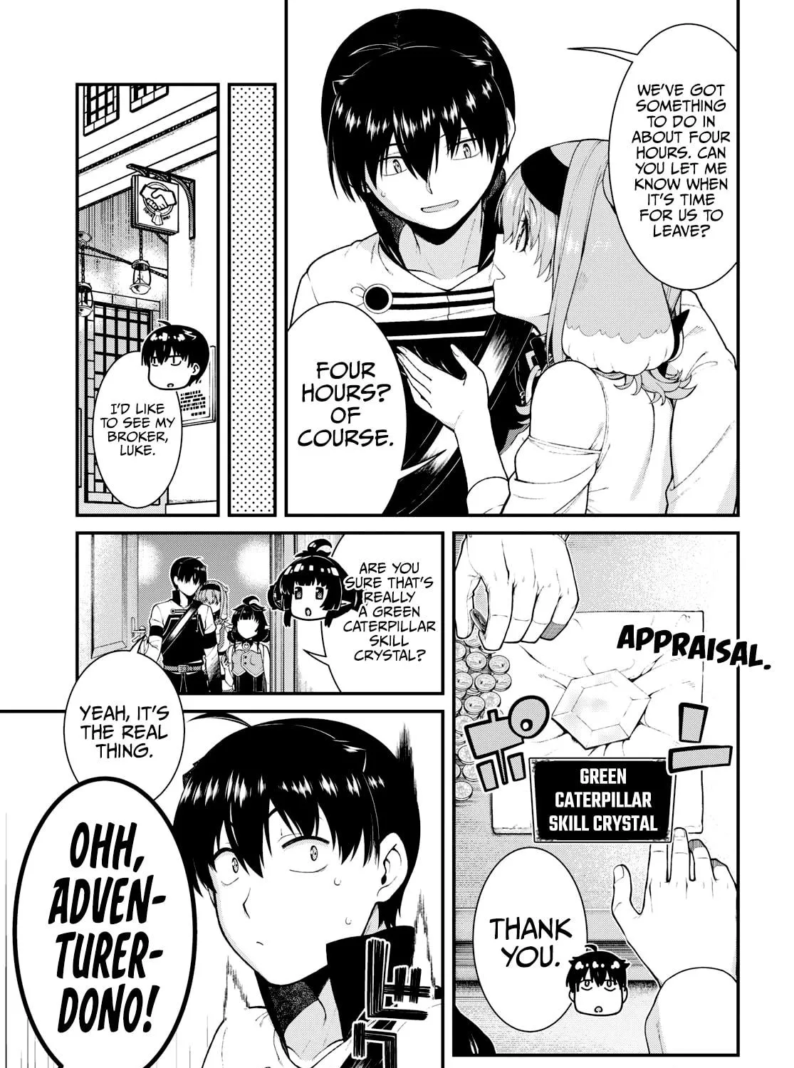 Isekai Meikyuu de Harem o Chapter 77 page 9 - 