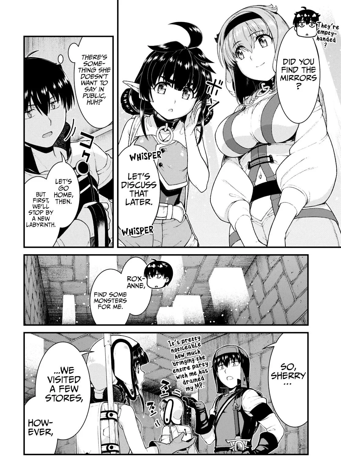 Isekai Meikyuu de Harem o Chapter 78 page 17 - 