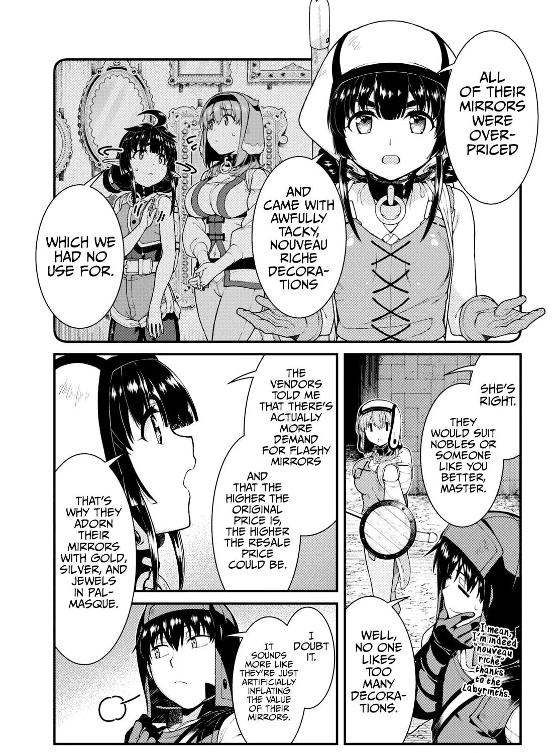 Isekai Meikyuu de Harem o Chapter 78 page 19 - 