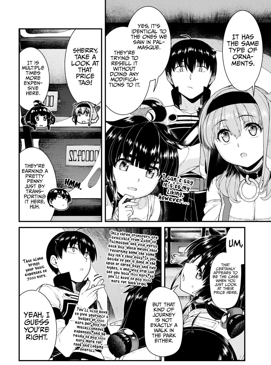Isekai Meikyuu de Harem o Chapter 79 page 9 - 
