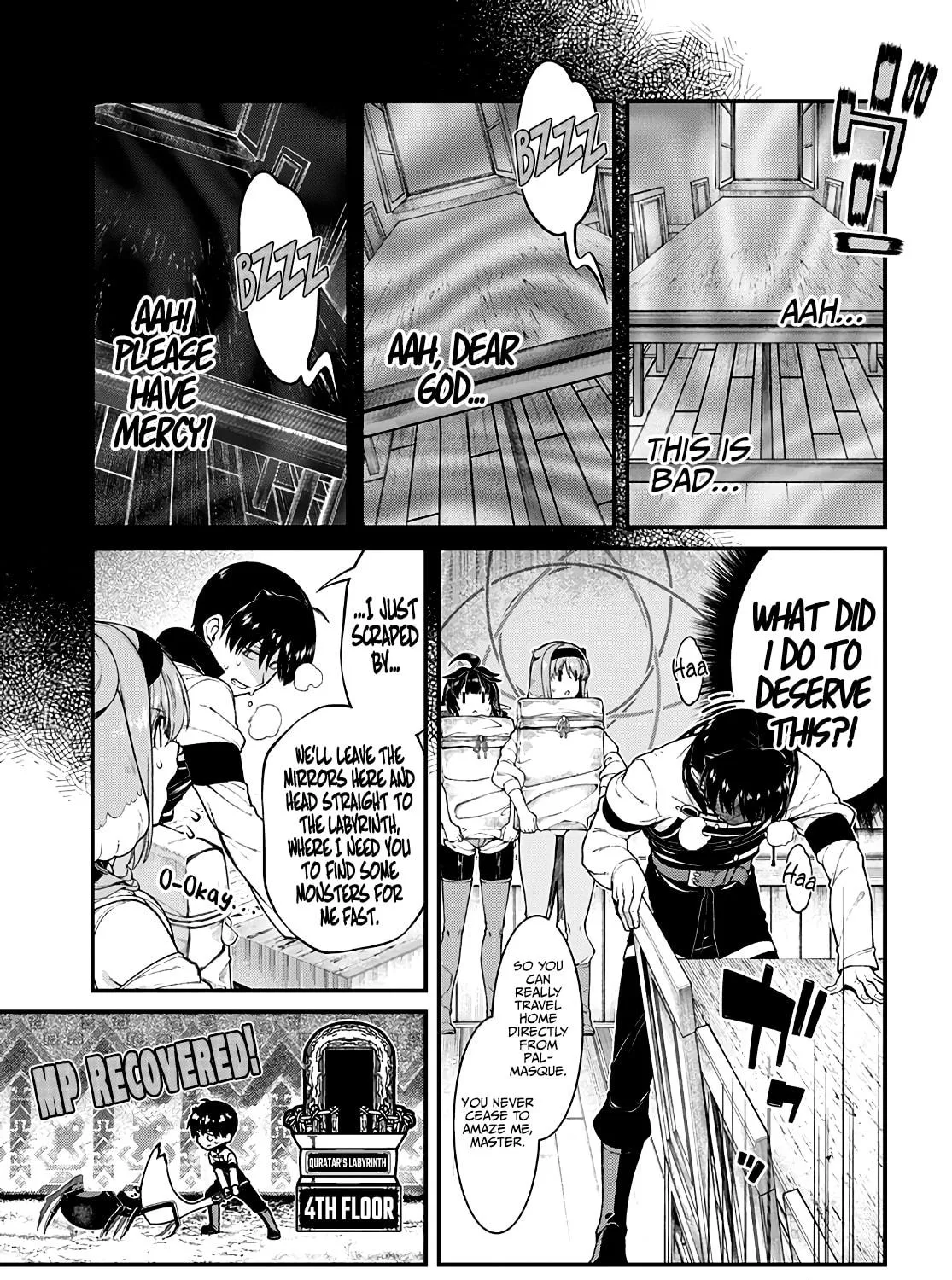 Isekai Meikyuu de Harem o Chapter 81 page 19 - 