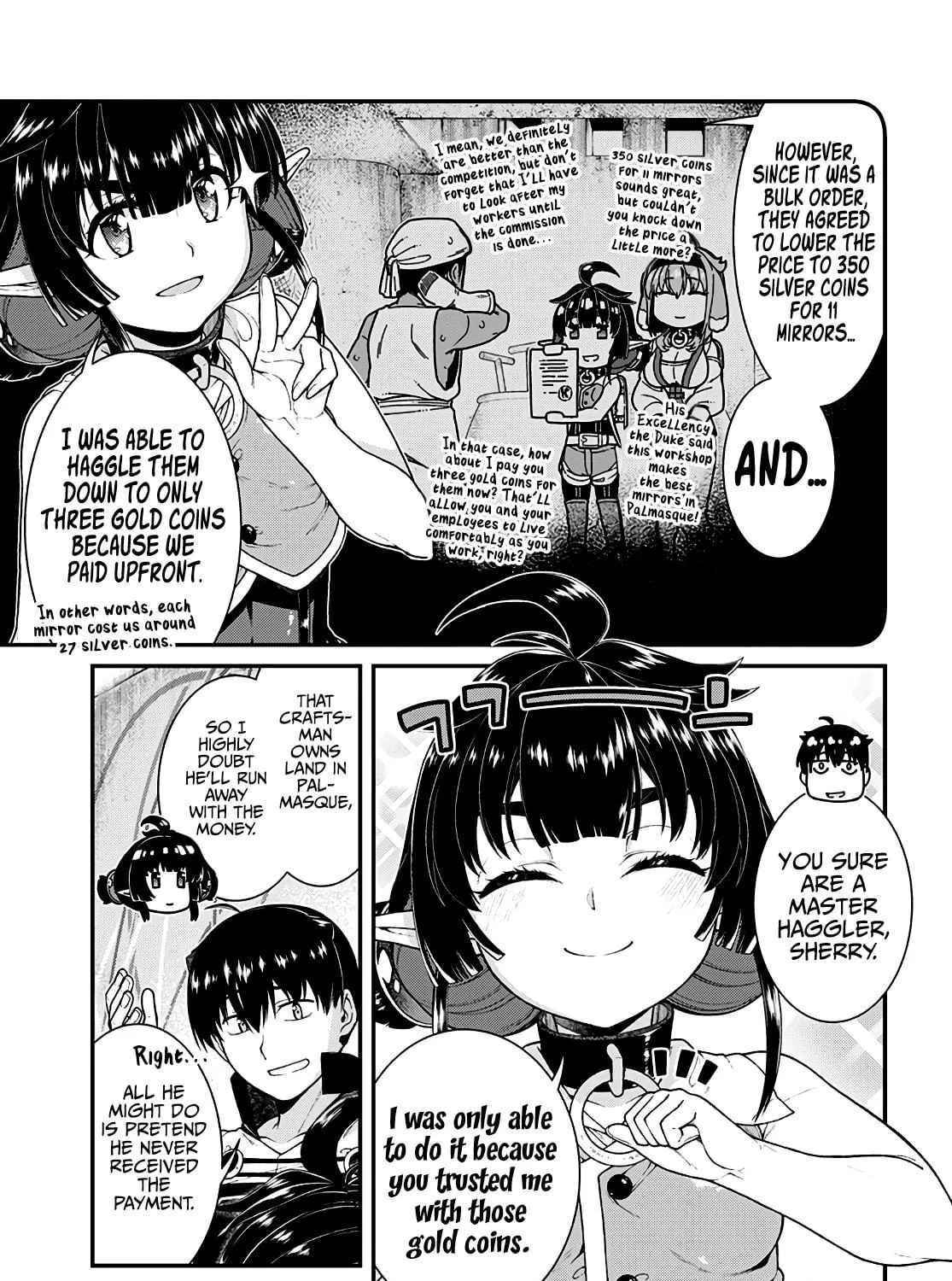Isekai Meikyuu de Harem o Chapter 81 page 23 - 