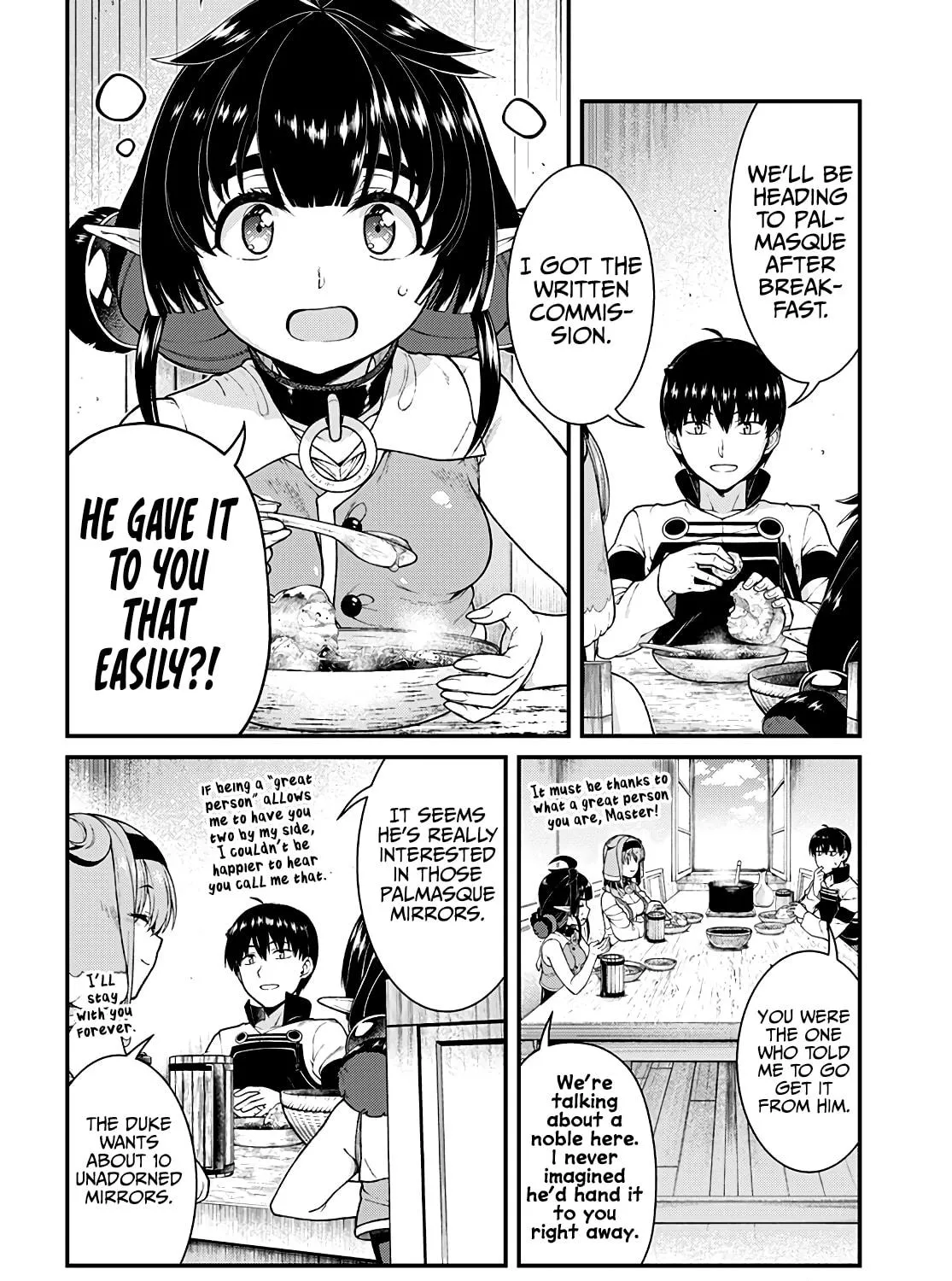 Isekai Meikyuu de Harem o Chapter 81 page 9 - 