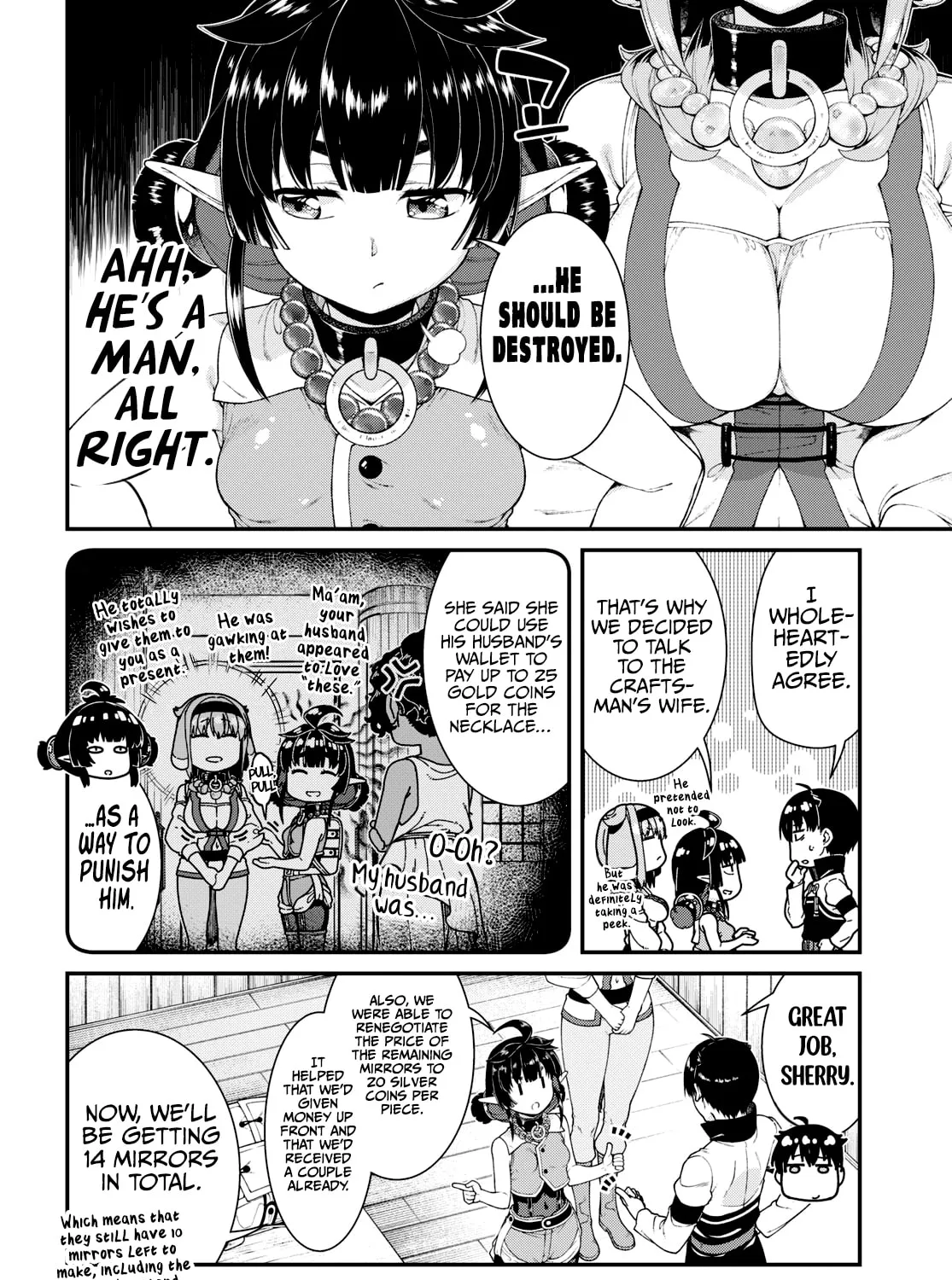 Isekai Meikyuu de Harem o Chapter 83 page 25 - 
