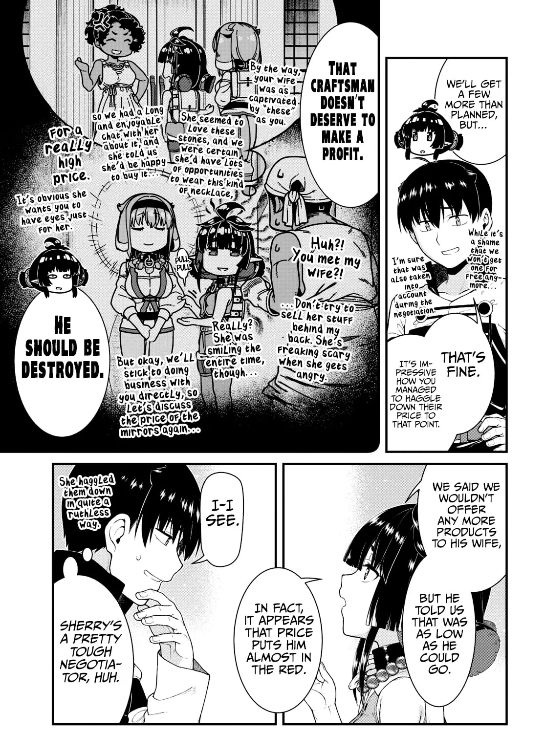 Isekai Meikyuu de Harem o Chapter 83 page 27 - 