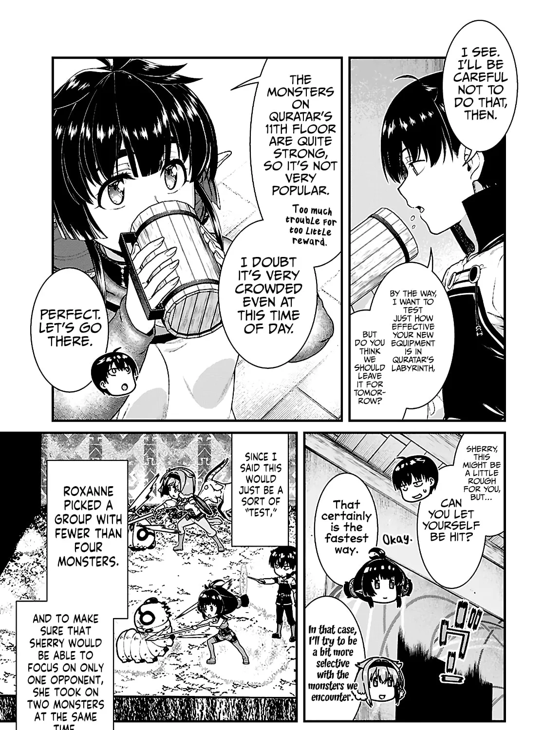 Isekai Meikyuu de Harem o Chapter 86 page 15 - 