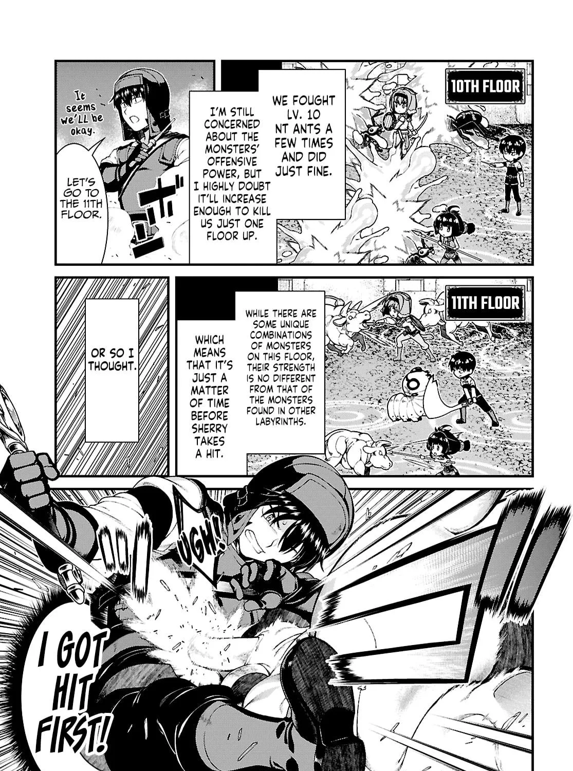 Isekai Meikyuu de Harem o Chapter 89 page 35 - 