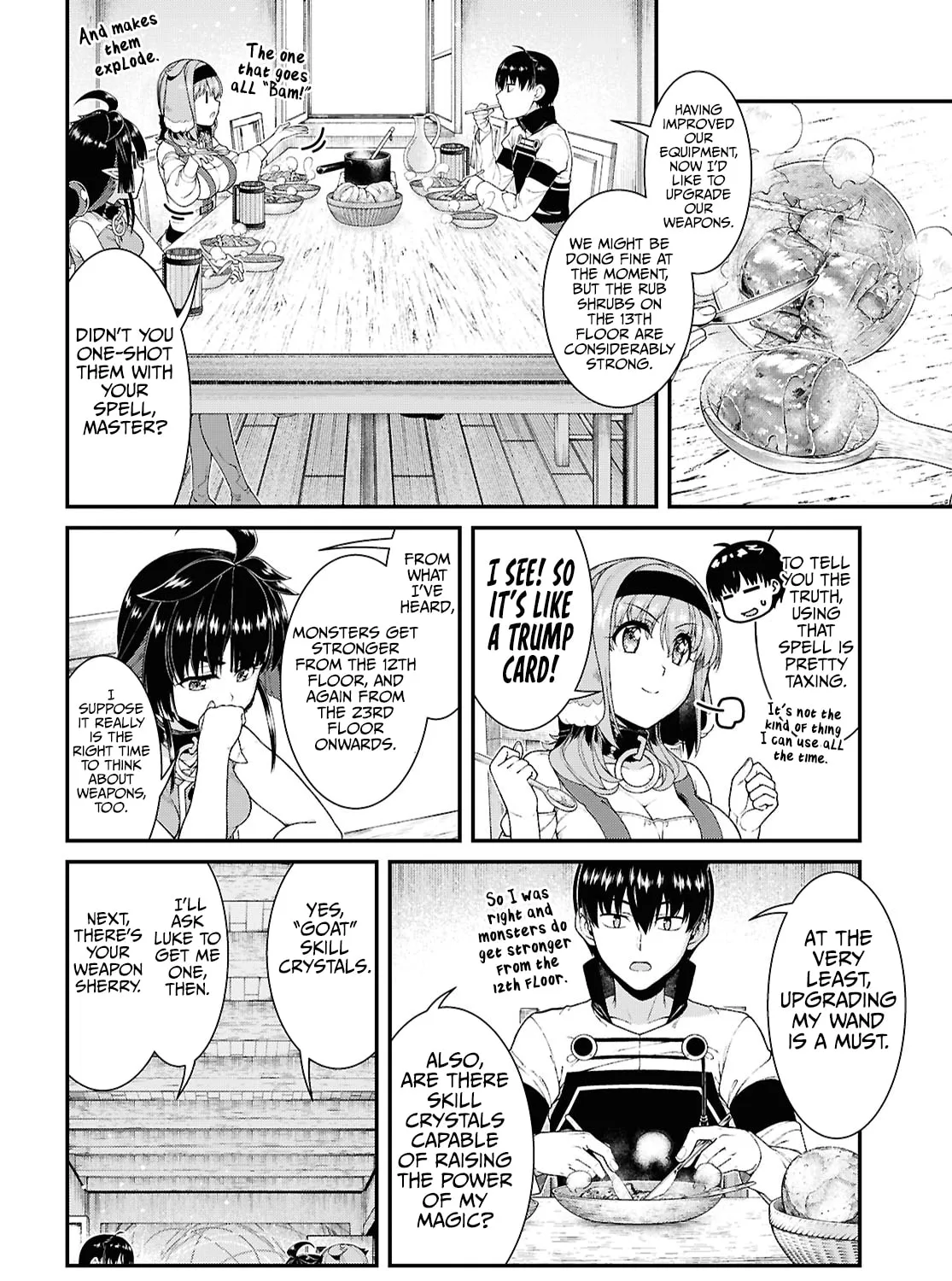 Isekai Meikyuu de Harem o Chapter 91 page 13 - 