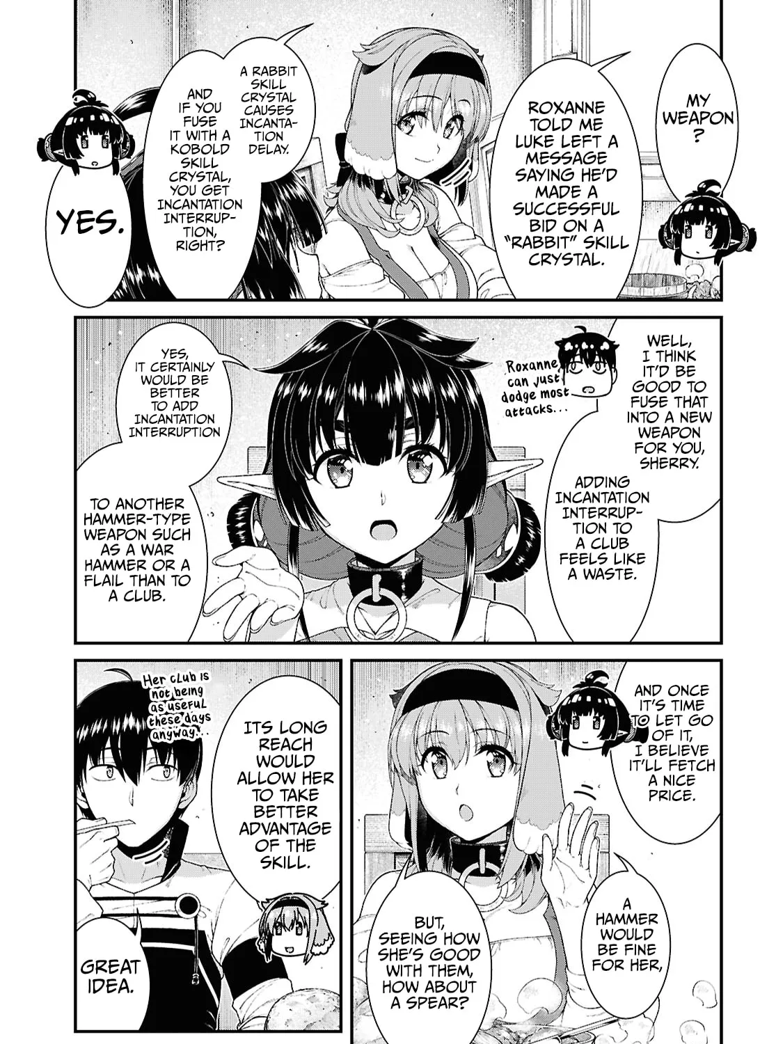 Isekai Meikyuu de Harem o Chapter 91 page 15 - 