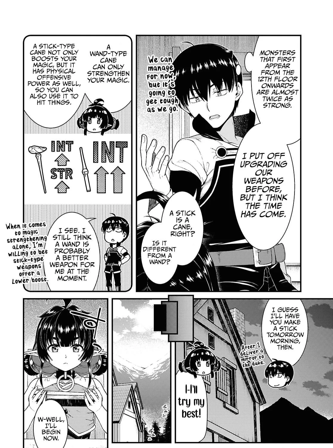 Isekai Meikyuu de Harem o Chapter 91 page 9 - 