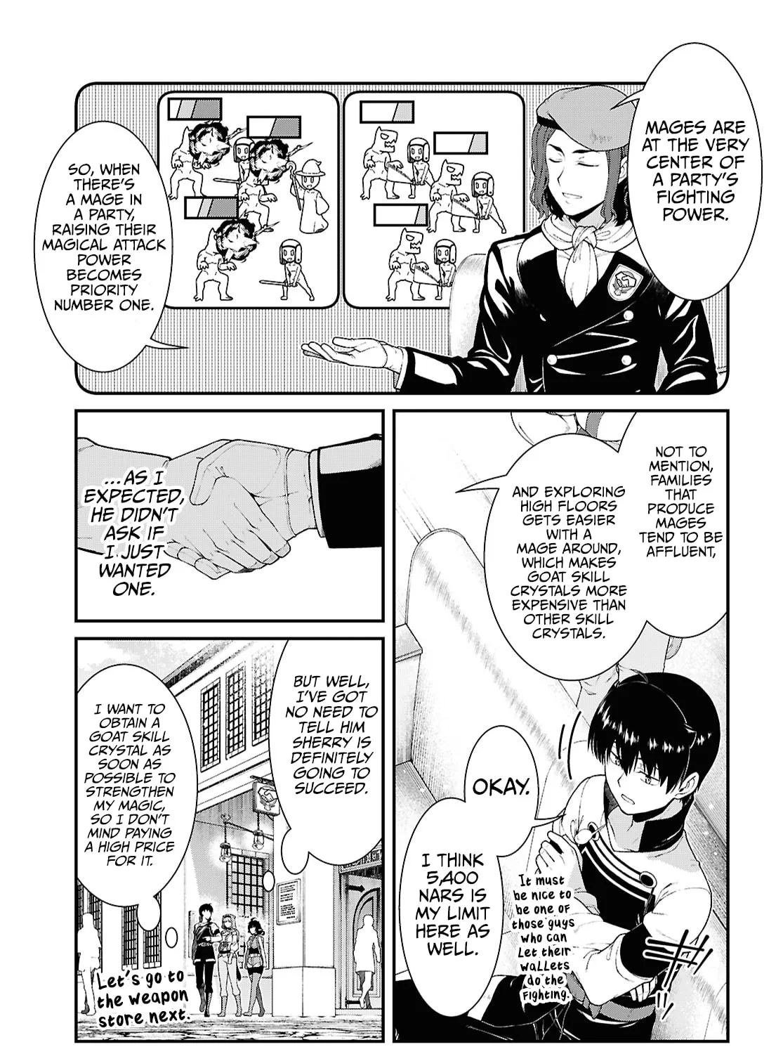 Isekai Meikyuu de Harem o Chapter 92 page 7 - 