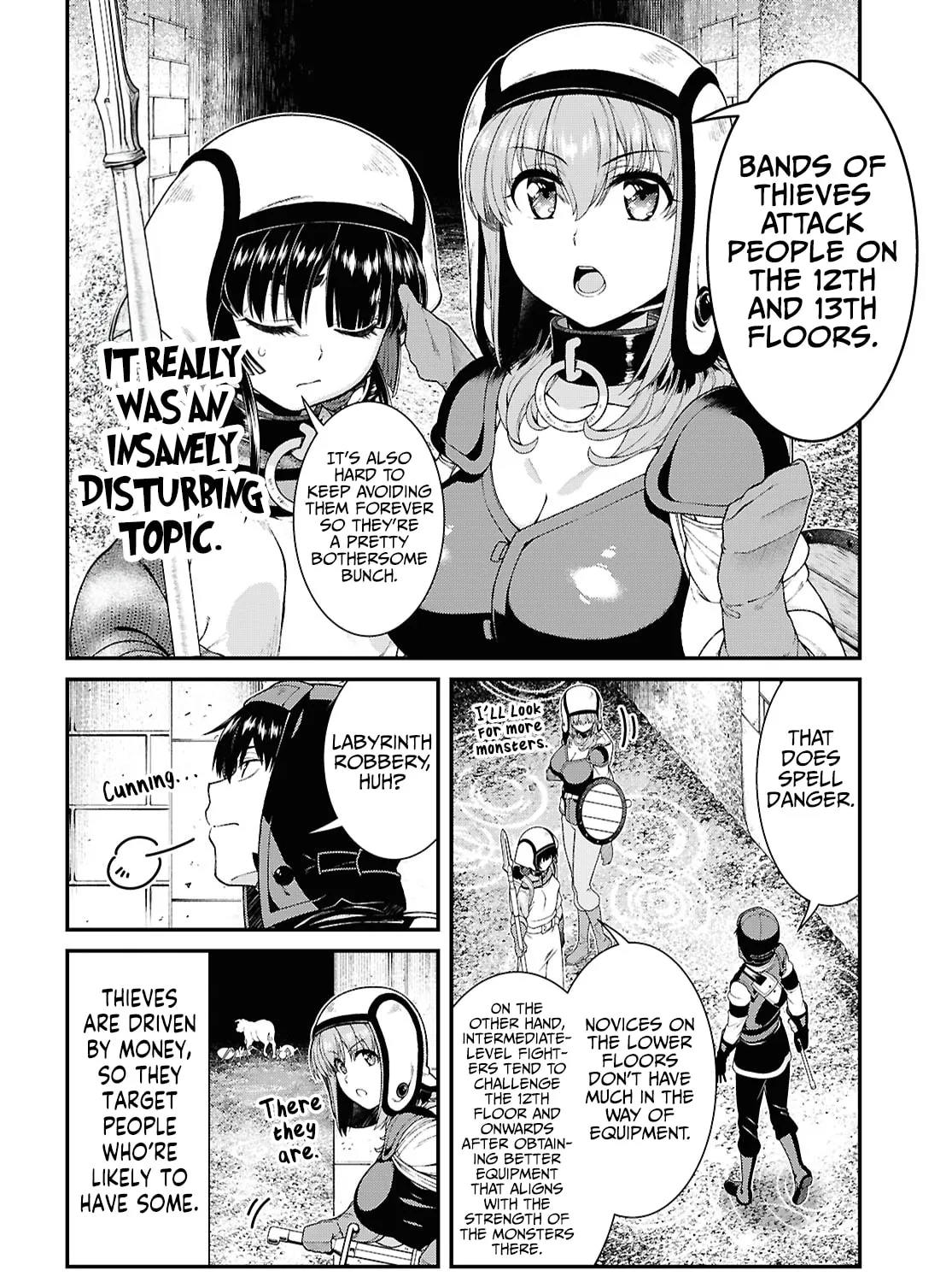 Isekai Meikyuu de Harem o Chapter 93 page 13 - 