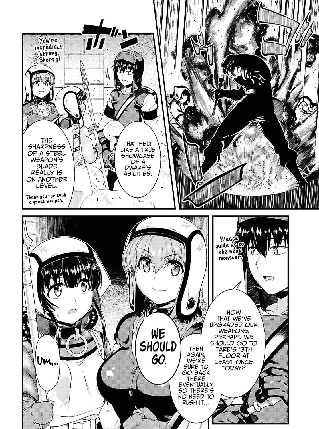 Isekai Meikyuu de Harem o Chapter 93 page 9 - 