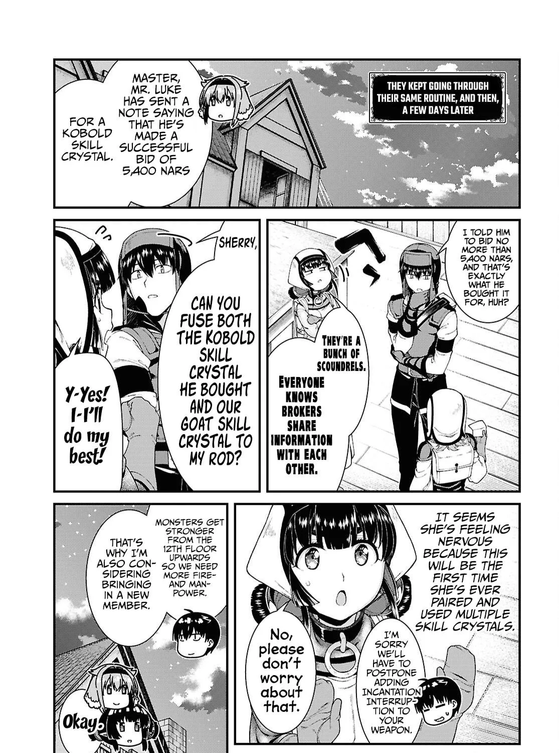 Isekai Meikyuu de Harem o Chapter 94 page 19 - 