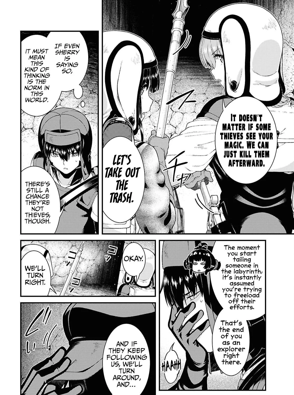 Isekai Meikyuu de Harem o Chapter 95 page 9 - 