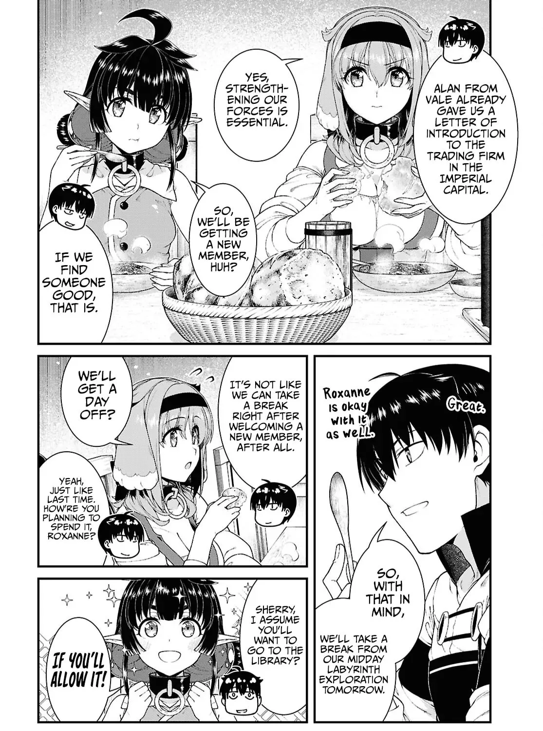 Isekai Meikyuu de Harem o Chapter 98 page 21 - 