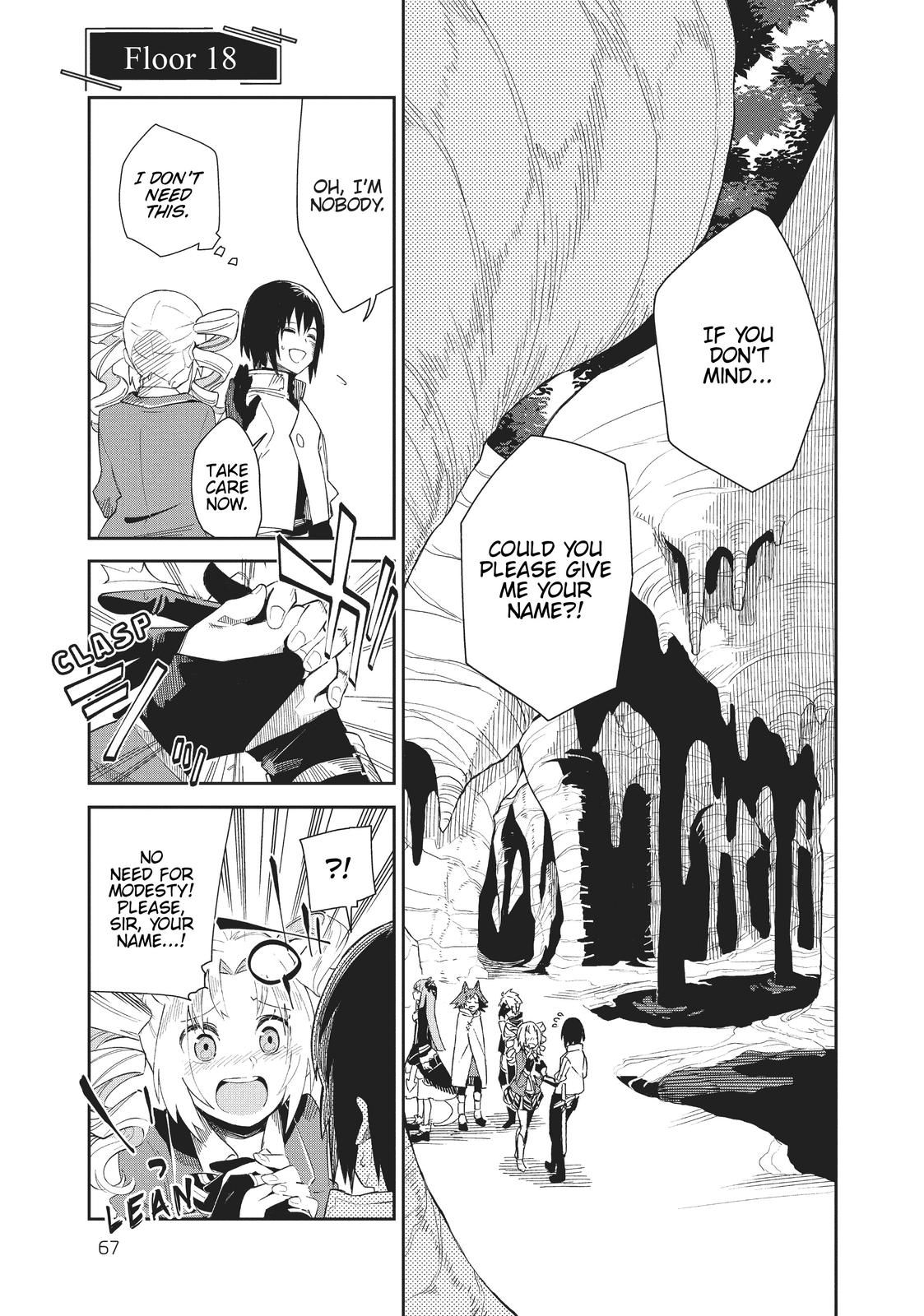 Isekai Meikyuu no Saishinbu wo Mezasou Chapter 18 page 1 - 