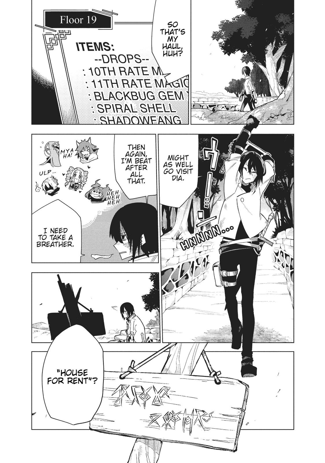Isekai Meikyuu no Saishinbu wo Mezasou Chapter 19 page 1 - 