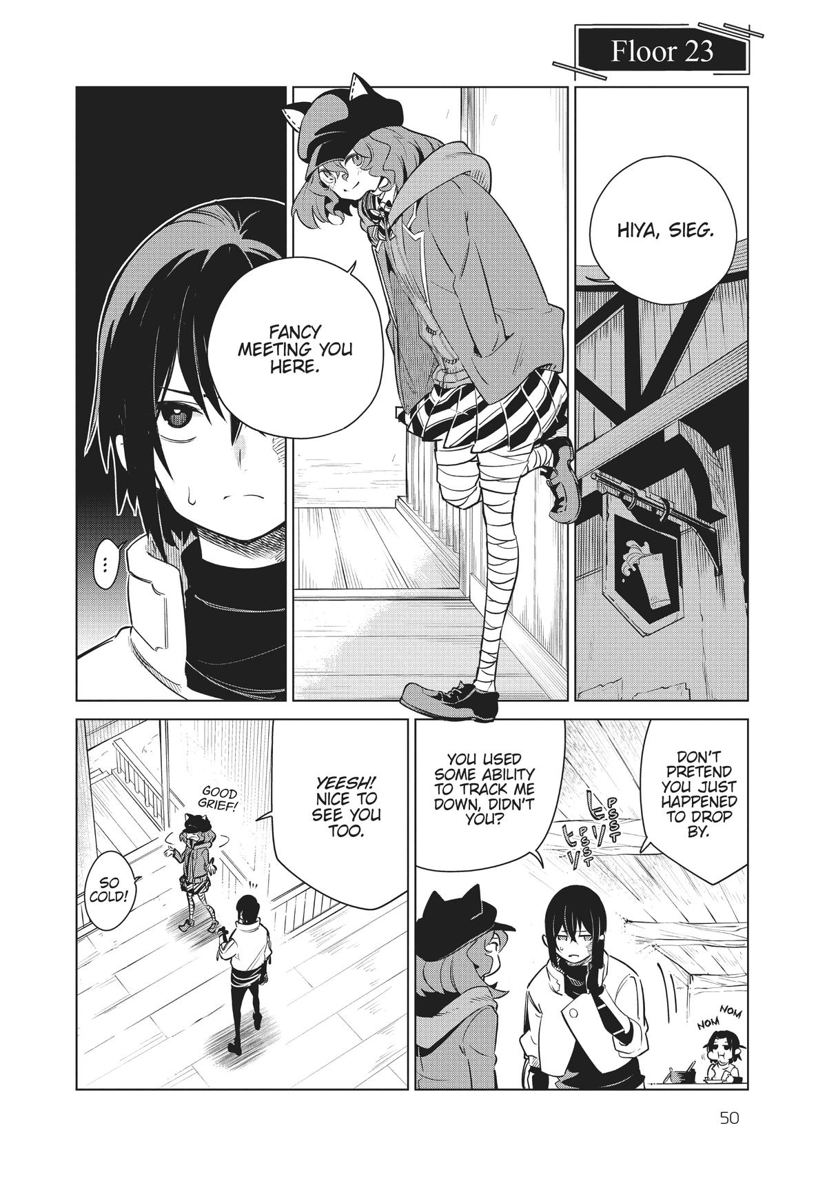 Isekai Meikyuu no Saishinbu wo Mezasou Chapter 23 page 1 - 