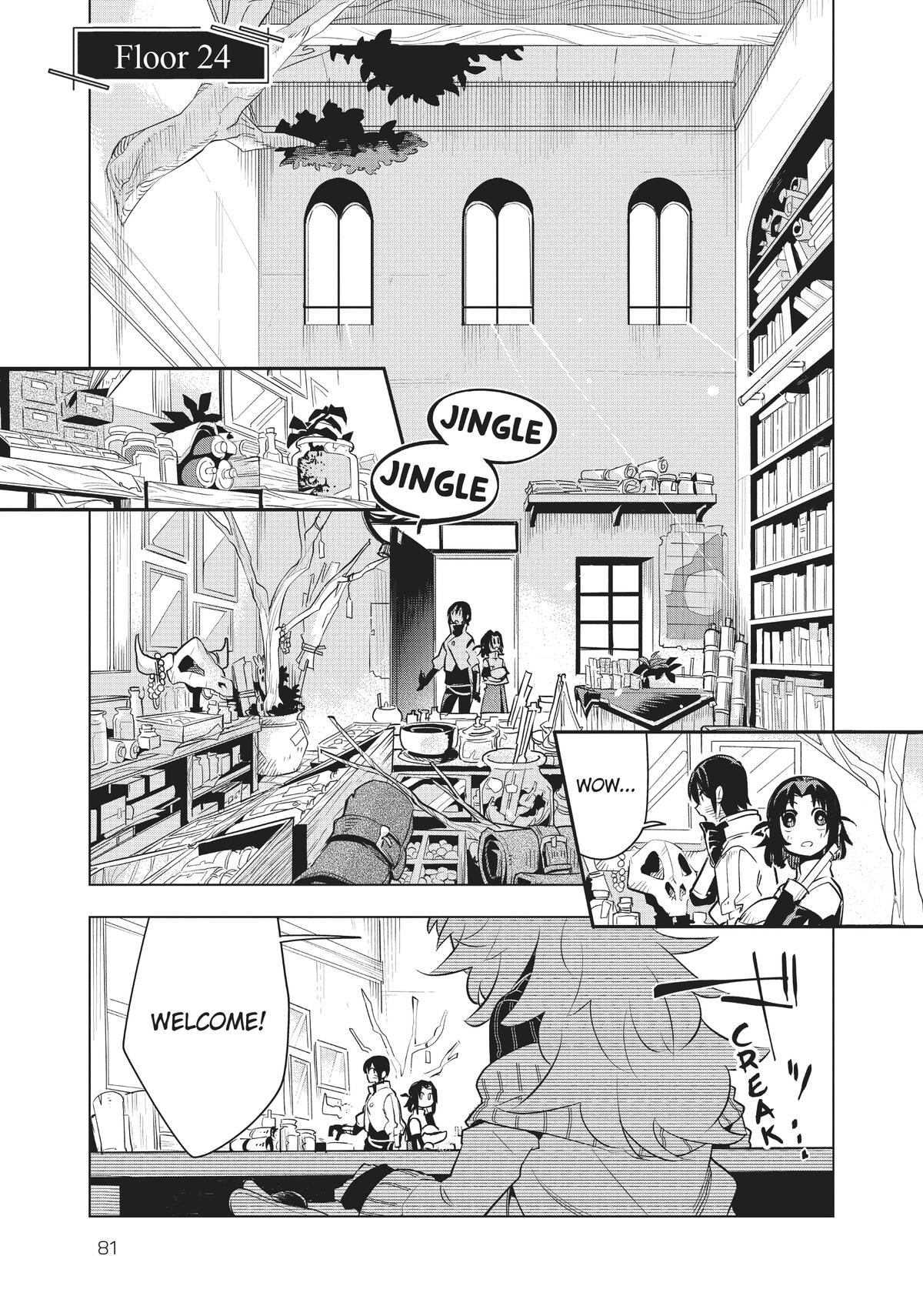 Isekai Meikyuu no Saishinbu wo Mezasou Chapter 24 page 1 - 