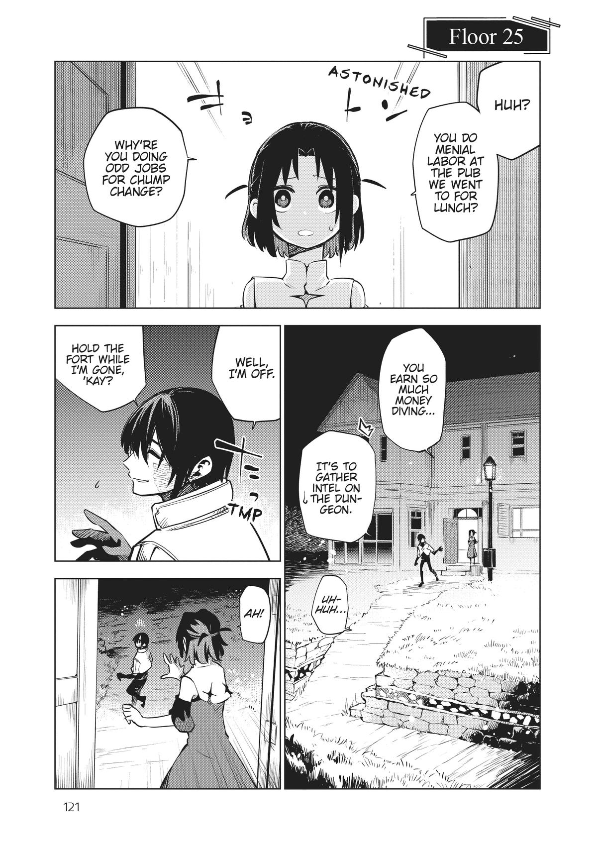 Isekai Meikyuu no Saishinbu wo Mezasou Chapter 25 page 1 - 