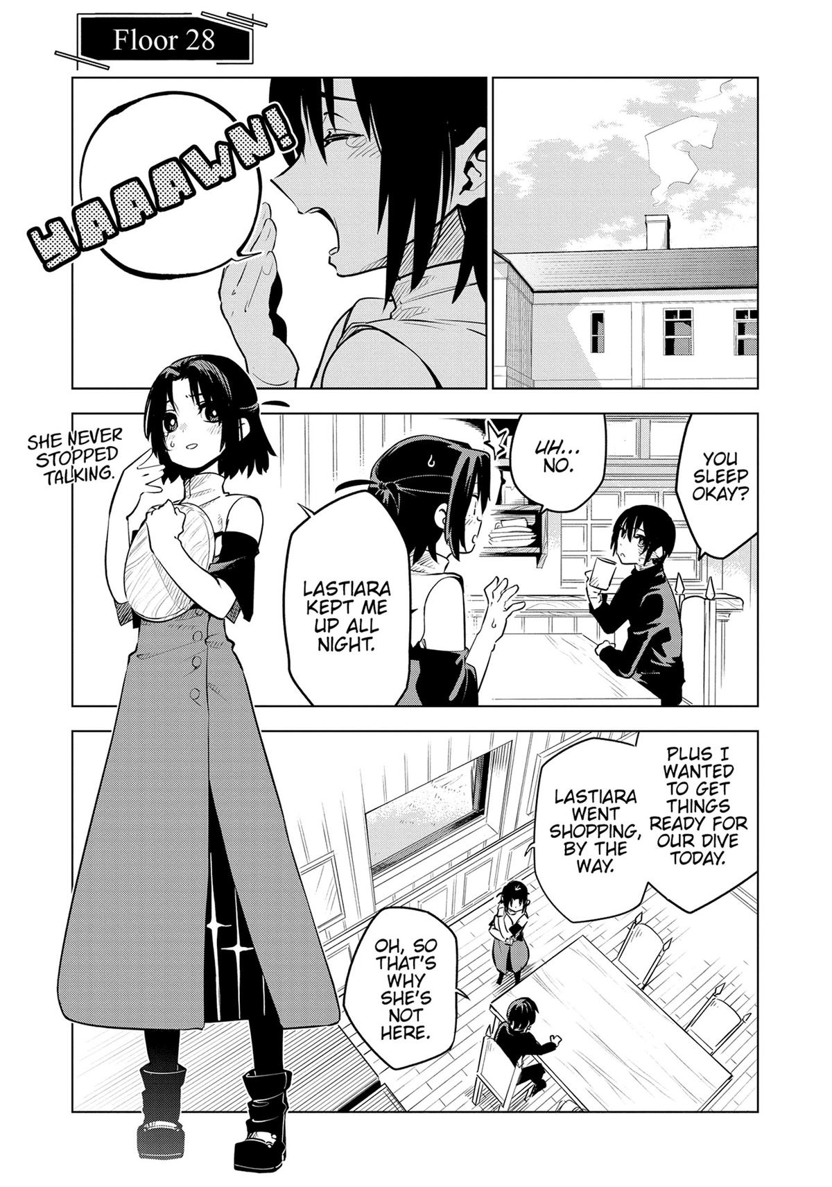 Isekai Meikyuu no Saishinbu wo Mezasou Chapter 28 page 1 - 