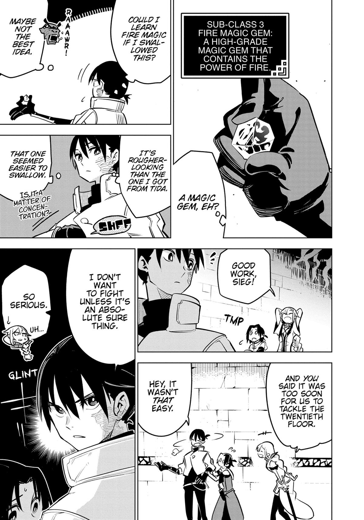 Isekai Meikyuu no Saishinbu wo Mezasou Chapter 28 page 22 - 