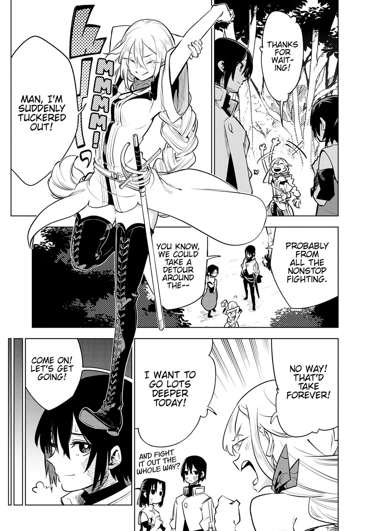 Isekai Meikyuu no Saishinbu wo Mezasou Chapter 28 page 10 - 