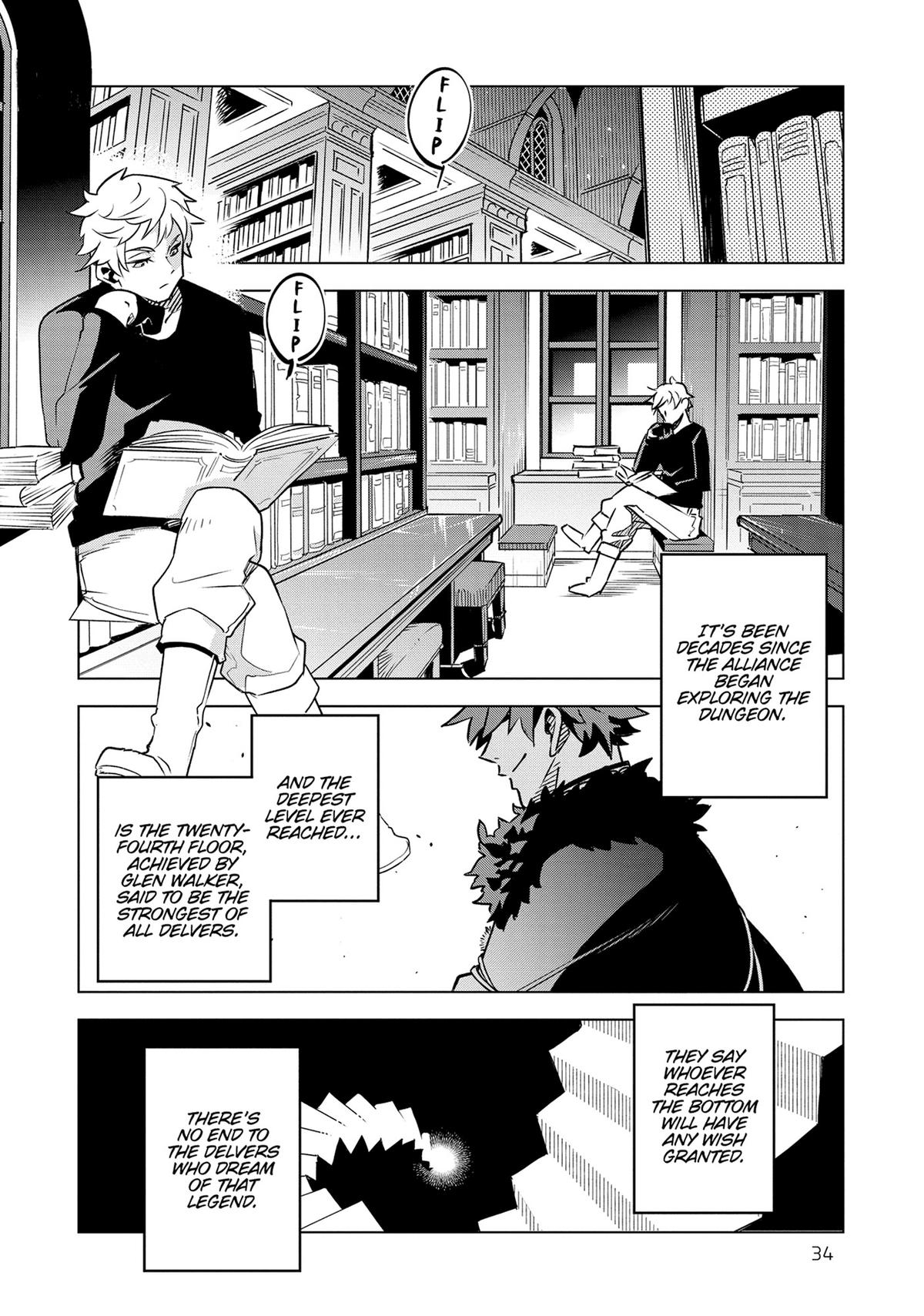 Isekai Meikyuu no Saishinbu wo Mezasou Chapter 32 page 34 - 