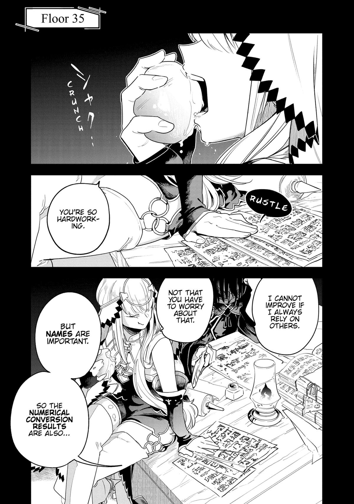 Isekai Meikyuu no Saishinbu wo Mezasou Chapter 35 page 1 - 