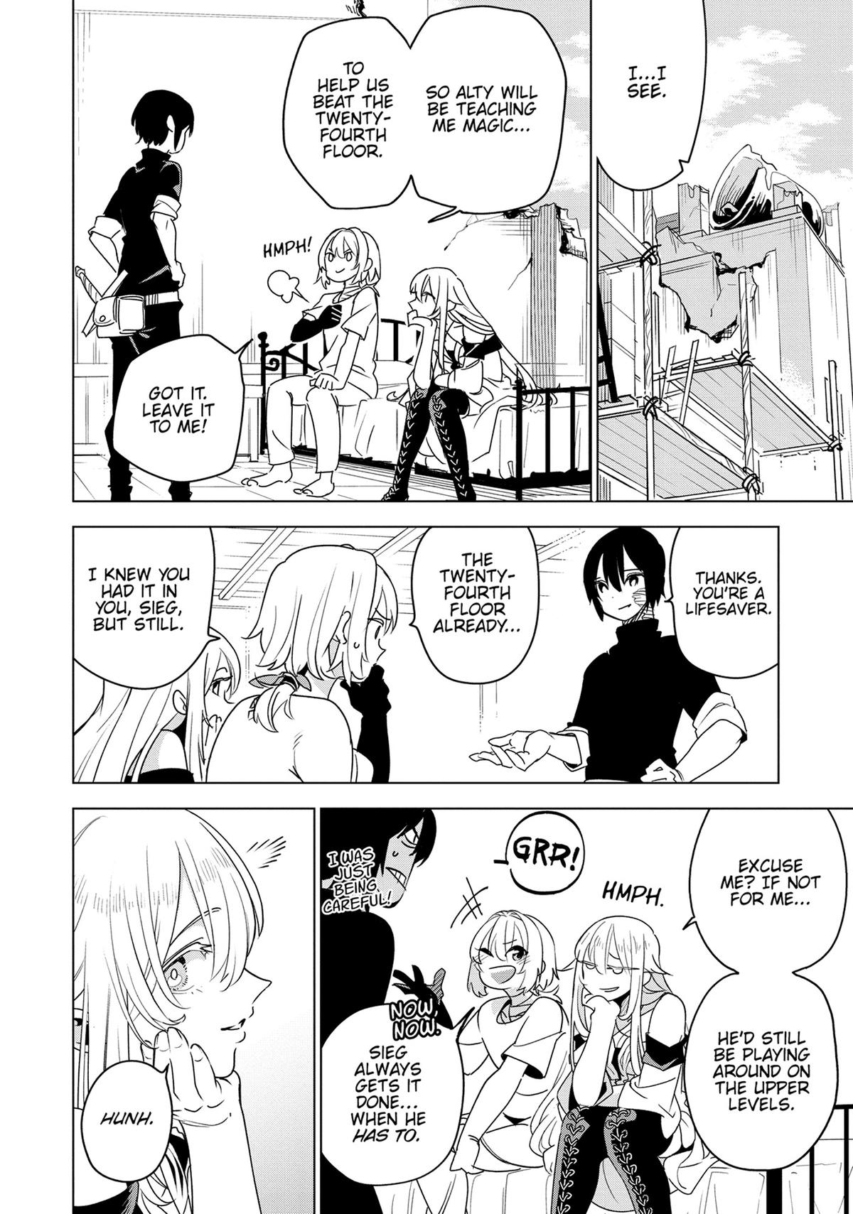 Isekai Meikyuu no Saishinbu wo Mezasou Chapter 35 page 16 - 