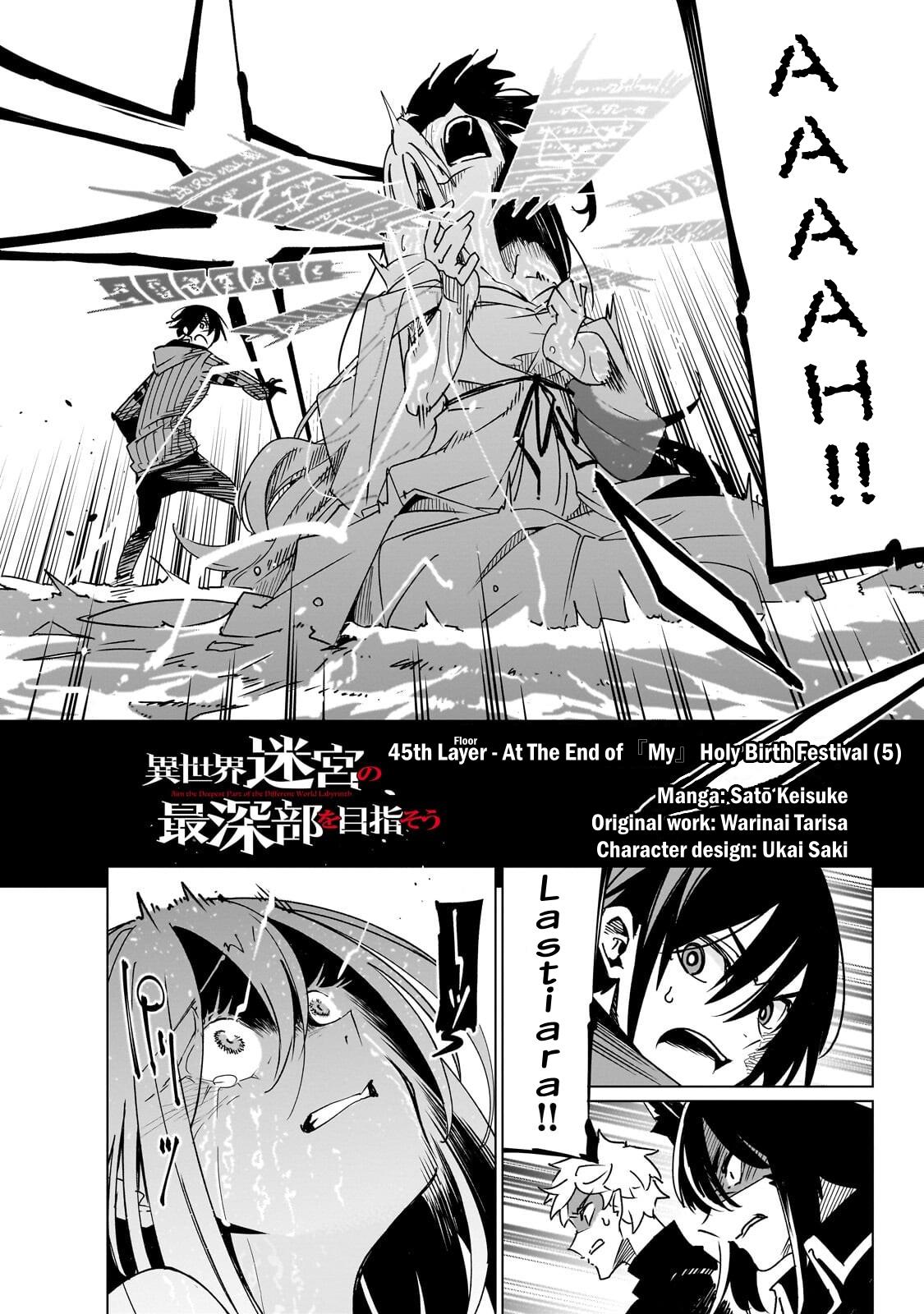 Isekai Meikyuu no Saishinbu wo Mezasou Chapter 45 page 3 - 