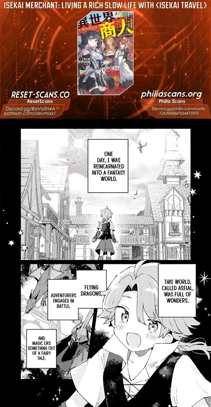 Isekai Merchant: Living a Rich Slow Life with Chapter 1 page 1 - 