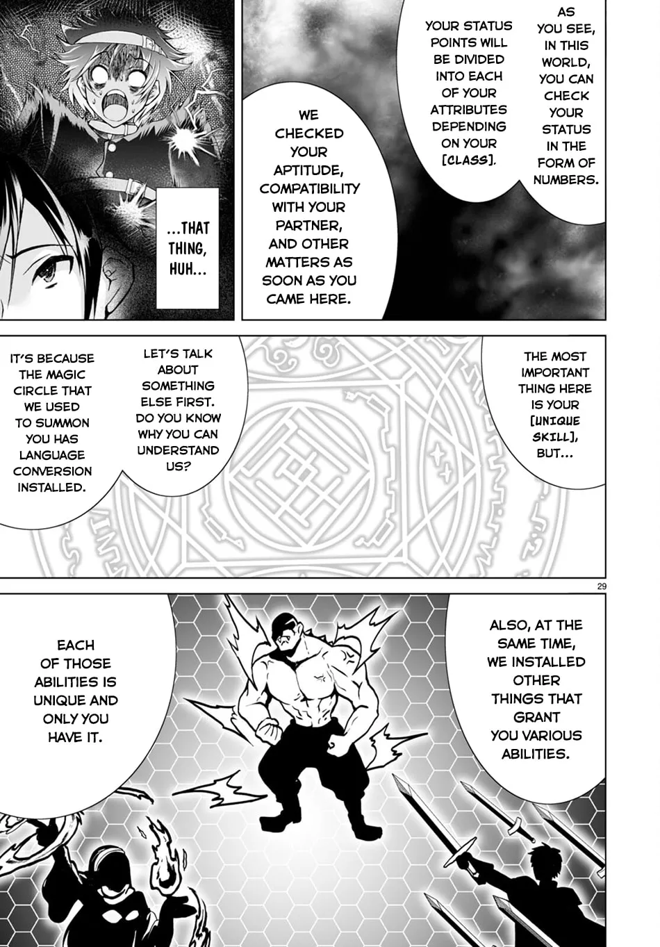 Isekai ni Shoukan Saretan da kedo, Nandemo Kireteshimau Kennou o Te ni Ireta no de Easy Mode deshita. Chapter 1 page 34 - 