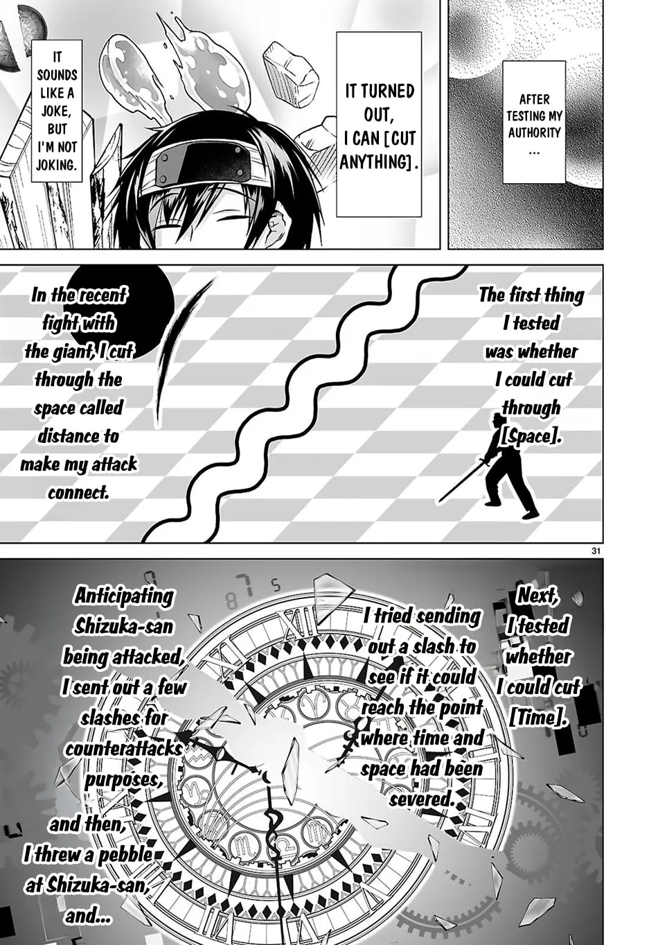 Isekai ni Shoukan Saretan da kedo, Nandemo Kireteshimau Kennou o Te ni Ireta no de Easy Mode deshita. Chapter 12 page 30 - 