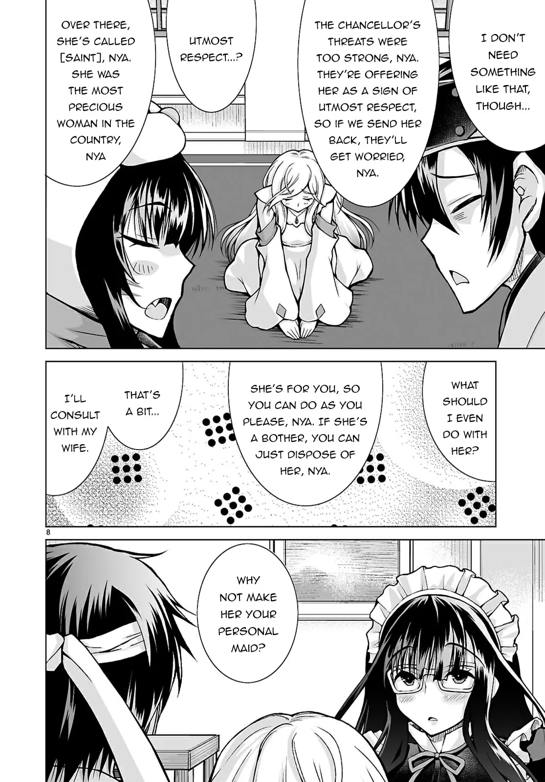 Isekai ni Shoukan Saretan da kedo, Nandemo Kireteshimau Kennou o Te ni Ireta no de Easy Mode deshita. Chapter 15 page 8 - 