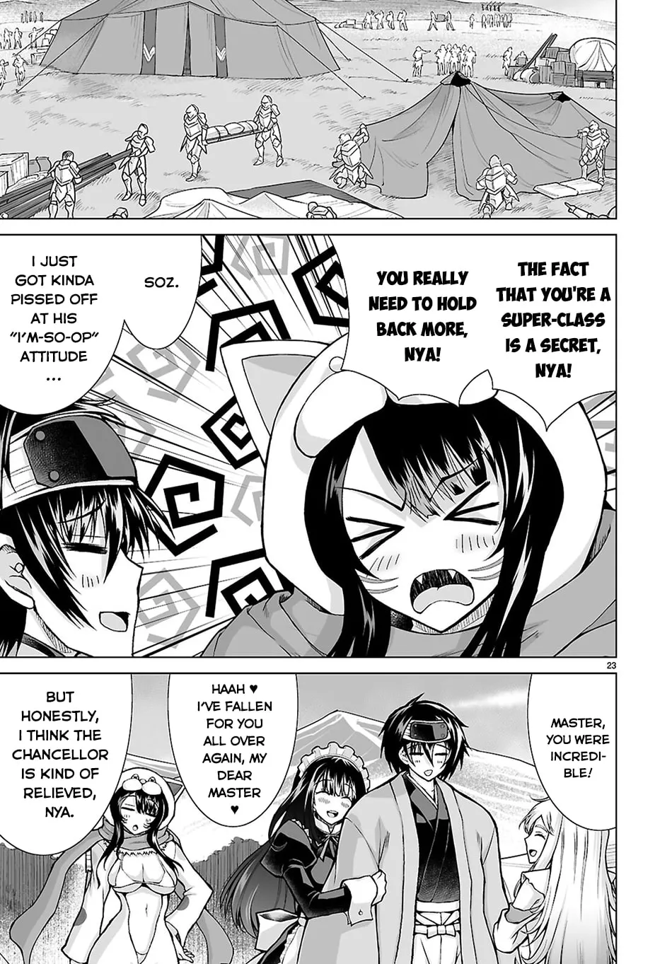 Isekai ni Shoukan Saretan da kedo, Nandemo Kireteshimau Kennou o Te ni Ireta no de Easy Mode deshita. Chapter 18 page 24 - 