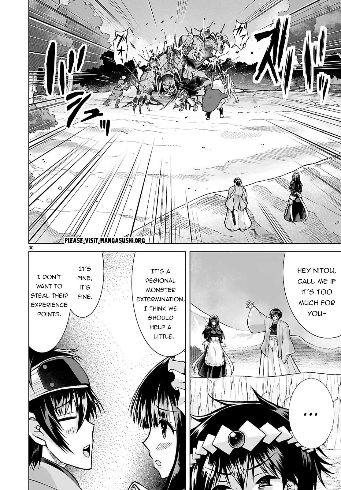 Isekai ni Shoukan Saretan da kedo, Nandemo Kireteshimau Kennou o Te ni Ireta no de Easy Mode deshita. Chapter 21 page 31 - 