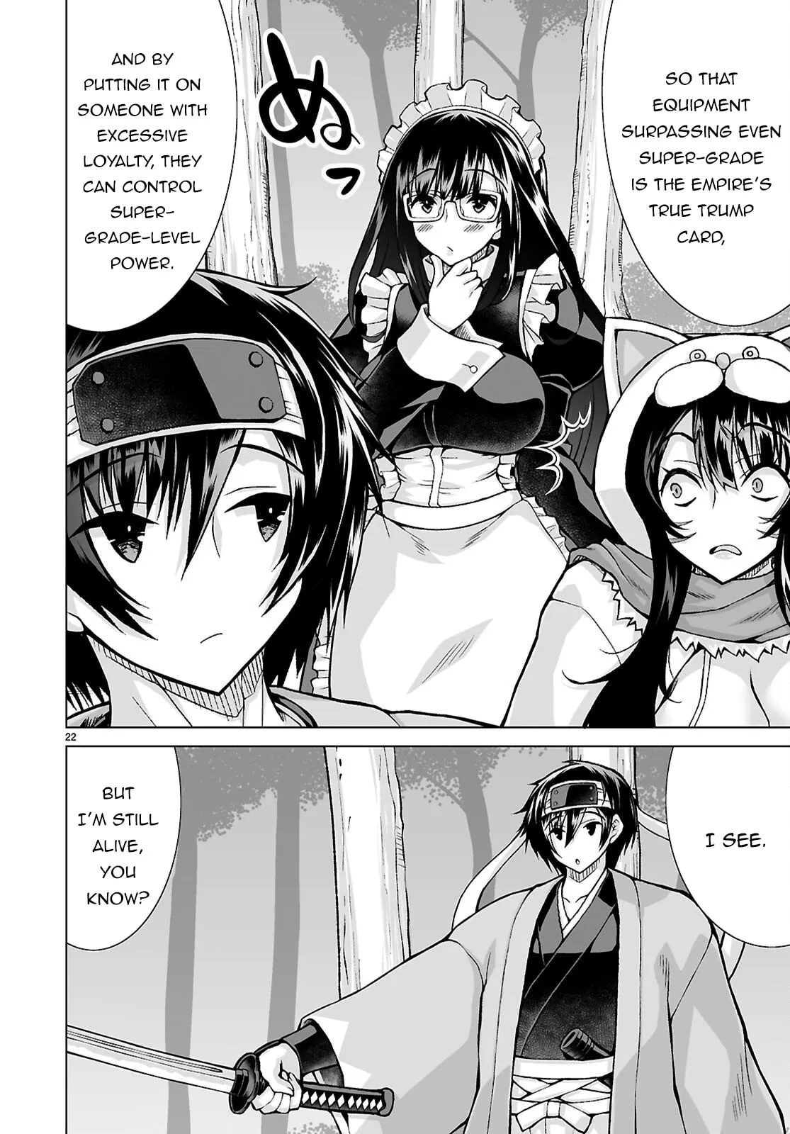 Isekai ni Shoukan Saretan da kedo, Nandemo Kireteshimau Kennou o Te ni Ireta no de Easy Mode deshita. Chapter 22 page 21 - 